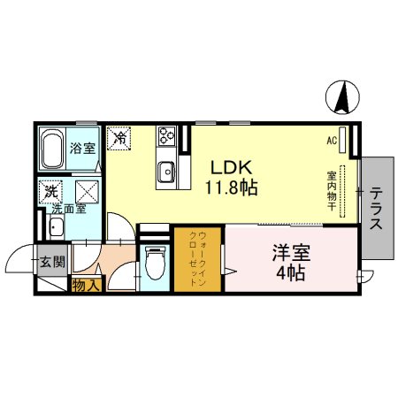 COLORATO狭山 間取り図