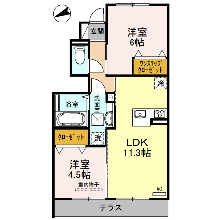 エミネンスさやか  間取り