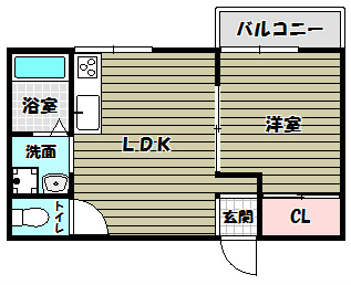 マンションシャトロー 間取り