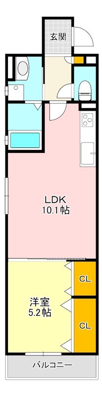 フォレストクリエオーレ金剛 間取り
