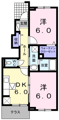 ジュネスオーブ 間取り