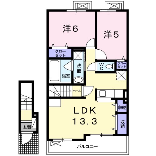 メゾピアノ 間取り