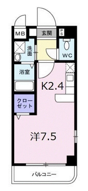 アウローラ富士 間取り図