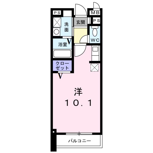 クレールメゾン 間取り図
