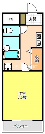 メルベーユ 間取り