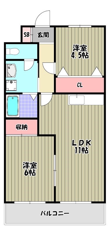 グランピア富田林 間取り