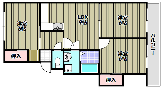 ファミールヴィラ 間取り図