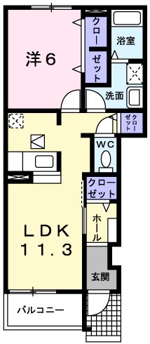 パークサイドステージ 間取り図