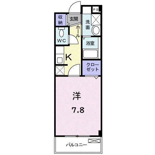 コーラル　ガーデン 間取り図