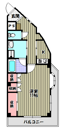 メゾンアルカディア金剛 間取り図