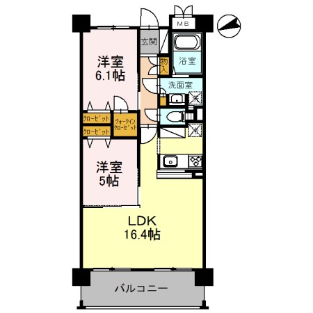 ラ・メゾンMSⅢ 間取り図