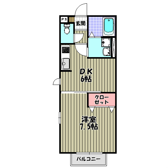 グレースヴィラ 間取り図