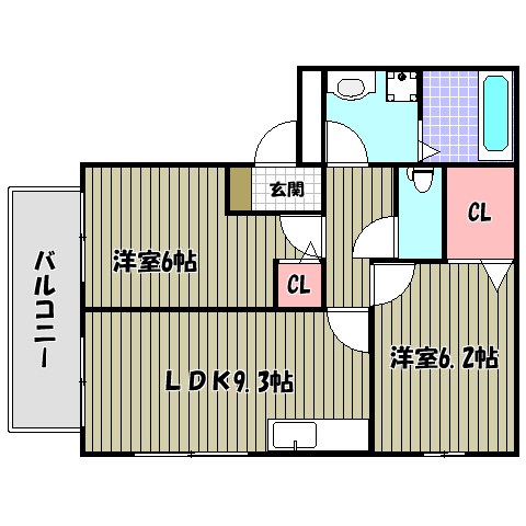 フリーバード 間取り図