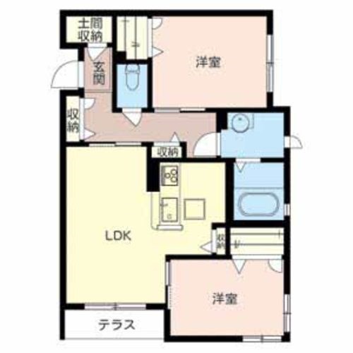 シャーメゾンエスト 間取り図