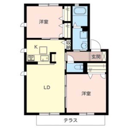 カーサKOYOMO 間取り図