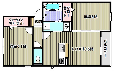 フェリオ 間取り図