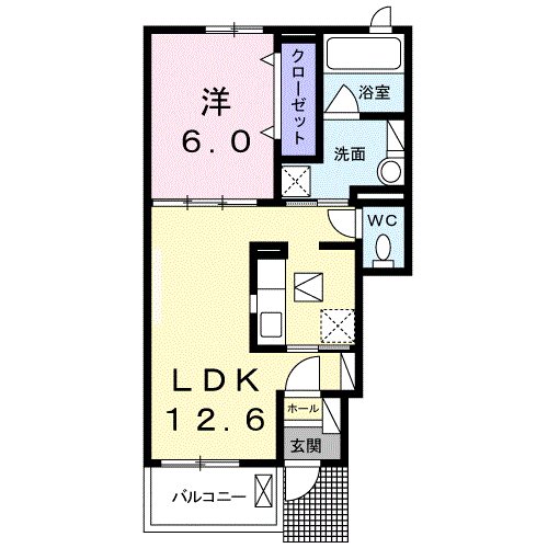 フォルシュ　Ｍ 間取り図