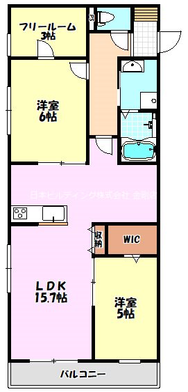 VentVert小金台 間取り図