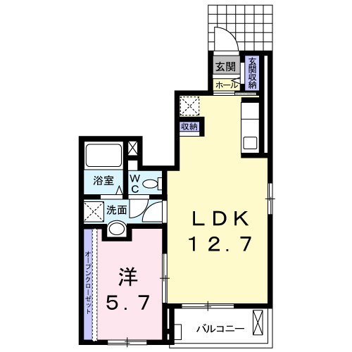 ジェントリーTMY　Ⅴ 間取り図