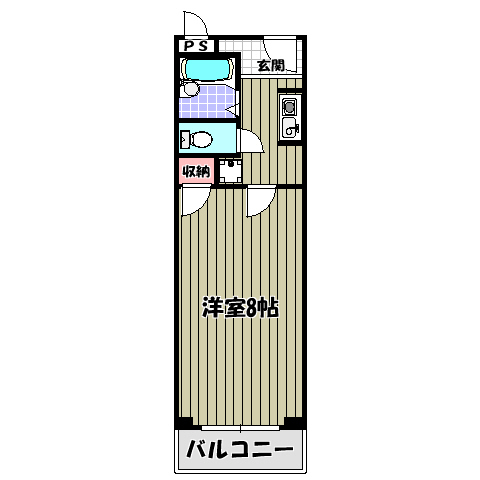 クオリティハイツ田中 間取り図
