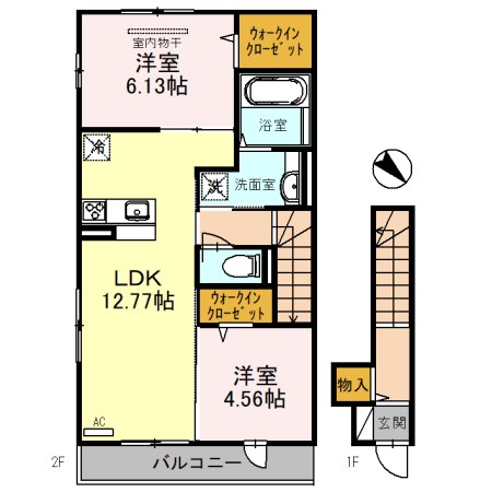 ヴィラグレイス 間取り図