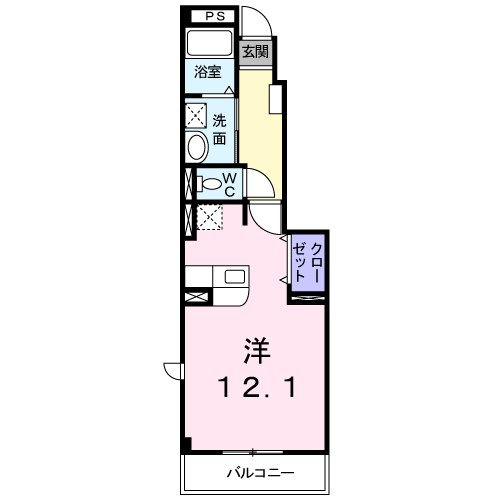 アジュール和泉中央Ⅱ 間取り図