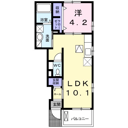 フォンデ 間取り図