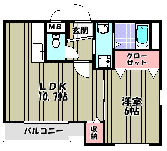 ワ・オーク 間取り図