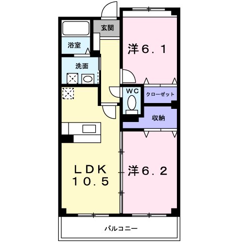 アンダンテ 間取り図