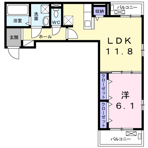 フォレスト光明池 間取り図