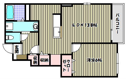 メゾンプロムナード  間取り図