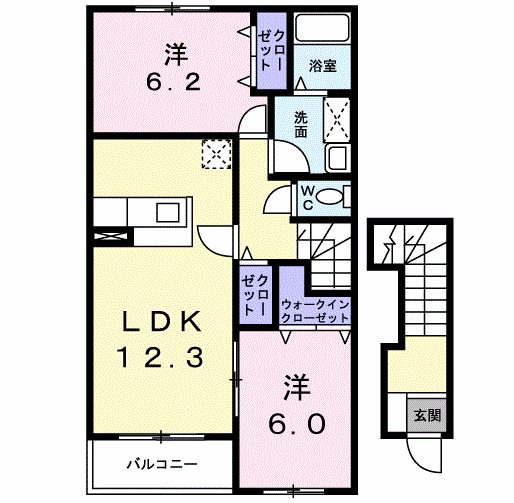 ダイアナヒル 間取り図
