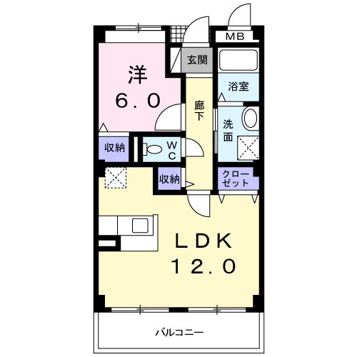 コータ・コートⅠ 間取り図