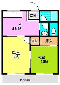 ドリームハイツ 間取り図