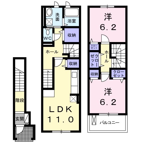 スマート　ハズ 間取り図