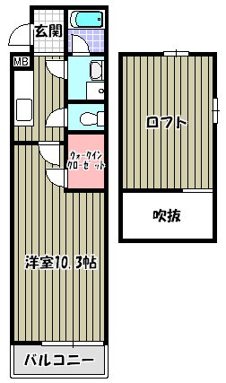 ハイブリッジ 間取り図