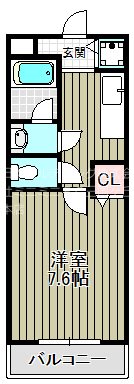 エトワール深井 間取り図