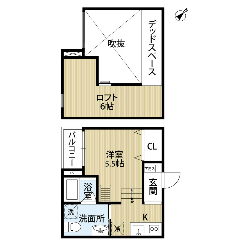 デュナメス深井  間取り図
