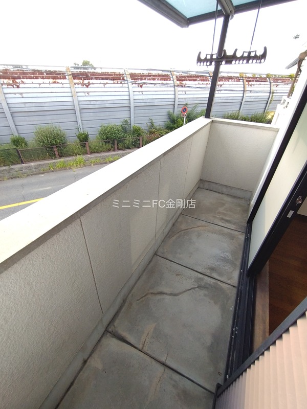 伏屋町戸建貸家 ベランダ