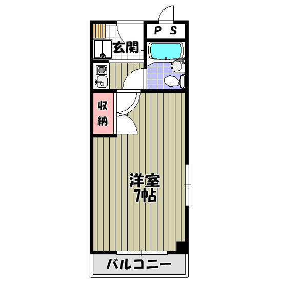 滝野ハイツ 間取り図