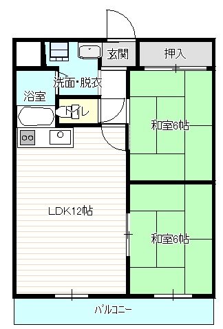 リバティー泉ヶ丘 間取り図