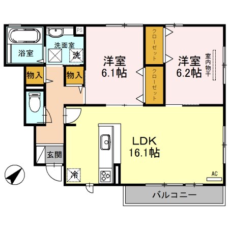 ソラーレ 間取り図