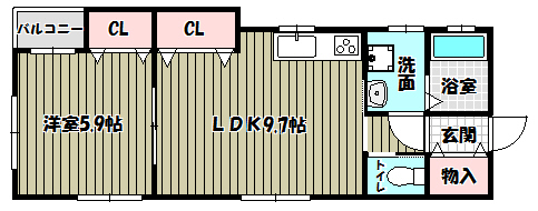 K7 間取り図