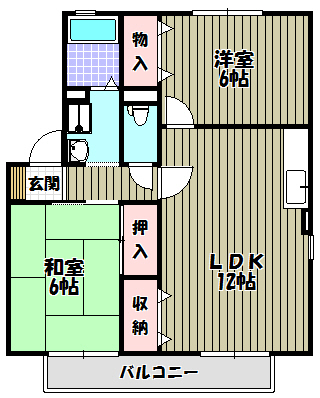 アルテール  間取り図