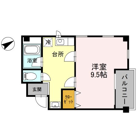 ベルエ・ポック 間取り図