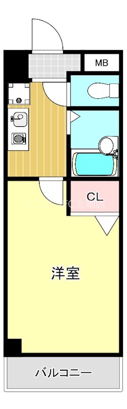ビオス白鷺  間取り図