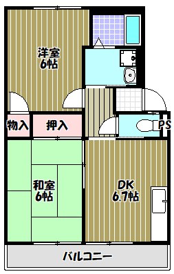 リベラル宮山台 間取り図