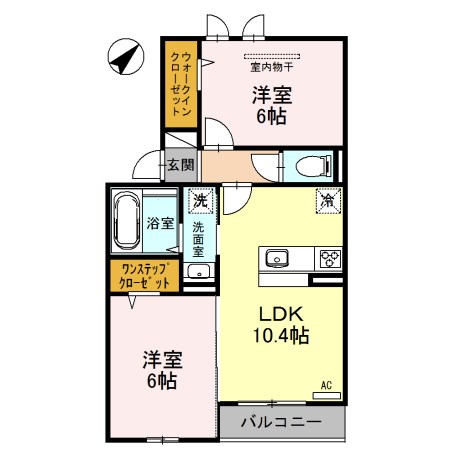 フェリオ 間取り図
