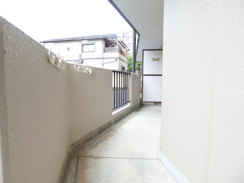 日吉マンション ベランダ