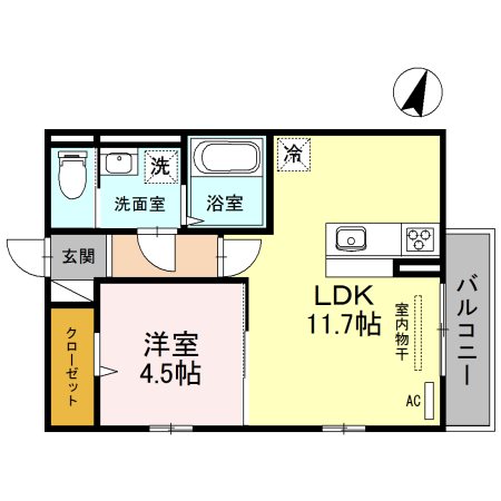 ディープログレス 間取り図